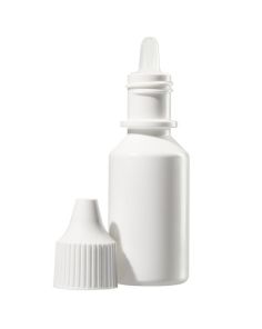 Thermo Scientific 2751-9050 Nalgene Dropper Bottles, 15 mL - White (Case of 25)