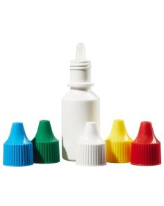 Thermo Scientific 2753-9050 Nalgene Dropper Bottles, 15 mL - White (Case of 25)