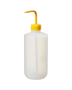 Thermo Scientific 2422-2500 Nalgene Color-Coded LDPE Wash Bottles, 500 mL - Natural (Case of 24)