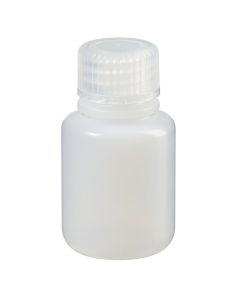 Thermo Scientific 312089-0001 Nalgene Narrow-Mouth Natural HDPE Packaging Bottles with Closure: Bulk Pack, 30 mL - Translucent (Case of 1000)