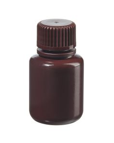 Thermo Scientific 312085-0001 Nalgene Narrow-Mouth Opaque Amber HDPE Packaging Bottles with Closure: Bulk Pack, 30 mL - Opaque Amber (Case of 1000)