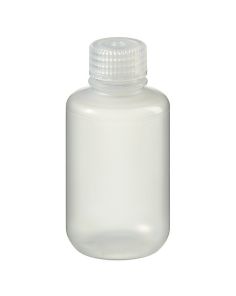 Thermo Scientific 312087-0004 Nalgene Narrow-Mouth PPCO Packaging Bottles with Closure: Bulk Pack, 125 mL - Translucent (Case of 500)