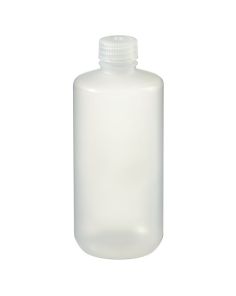 Thermo Scientific 312087-0016 Nalgene Narrow-Mouth PPCO Packaging Bottles with Closure: Bulk Pack, 500 mL - Translucent (Case of 125)