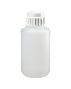Thermo Scientific 2126-4000 Nalgene Heavy-Duty PPCO Vacuum Bottles With Closure: Lab Pack, 4 L - Natural (Case of 6)