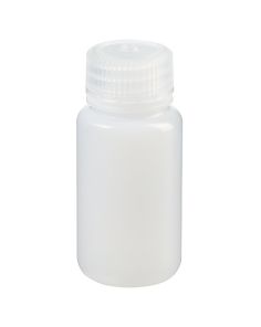 Thermo Scientific 312189-0002 Nalgene Wide-Mouth HDPE Packaging Bottles with Closure: Bulk Pack, 60 mL - Translucent (Case of 1000)