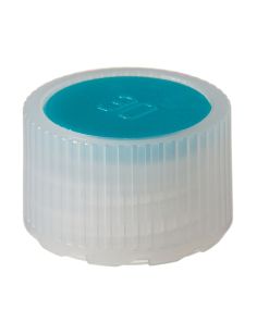 Nalgene HDPE High Profile Closures With Color Coders For Micro Packaging Vials: Sterile, Bulk Pack