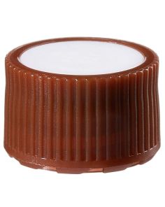 Nalgene Amber PPCO High Profile Closures with Color Coders for Micro Packaging Vials: Nonsterile