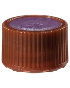 Nalgene Amber PPCO High Profile Closures With Color Coders For Micro Packaging Vials: Nonsterile