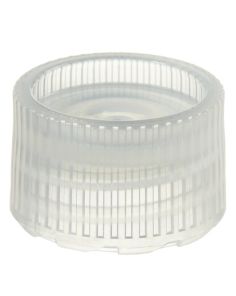 Nalgene PPCO High Profile Closures with Color Coders for Micro Packaging Vials: Sterile, Bulk Pack