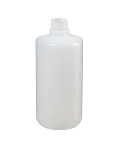 Thermo Scientific 362089-0016 Nalgene Narrow-Mouth HDPE Packaging Bottles without Closure: Bulk Pack, 500 mL - Translucent (Case of 125)