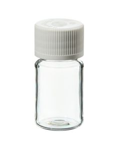 Thermo Scientific 342035-0005 Nalgene Clear PETG Diagnostic Bottles with Closure: Sterile, Bulk Pack, 5 mL - Clear (Case of 500)