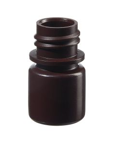 Thermo Scientific 362004-9025 Nalgene Opaque Amber HDPE Diagnostic Bottles without Closure: Bulk Pack, 8 mL - Opaque Amber (Case of 2000)