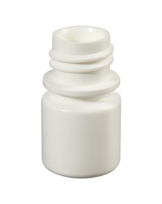 Thermo Scientific 362008-9025 Nalgene HDPE Diagnostic Bottles without Closure: Bulk Pack, 8 mL - Opaque White (Case of 2000)