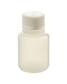 Thermo Scientific 342089-0001 Nalgene Narrow-Mouth HDPE Packaging Bottles with Closure: Sterile, Shrink-Wrapped Trays, 30 mL - Translucent (Case of 864)