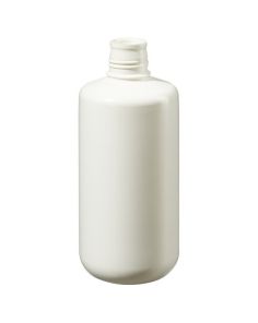 Thermo Scientific 362008-0032 Nalgene Boston Round Opaque White HDPE Bottles without Closure: Bulk Pack, 1 L - Opaque White (Case of 50)