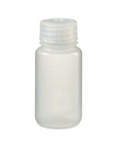 Thermo Scientific 312187-0002 Nalgene Wide-Mouth PPCO Packaging Bottles with Closure: Bulk Pack, 60 mL - Translucent (Case of 1000)