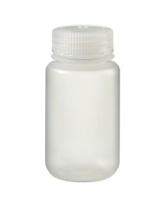Thermo Scientific 312187-0004 Nalgene Wide-Mouth PPCO Packaging Bottles with Closure: Bulk Pack, 125 mL - Translucent (Case of 500)
