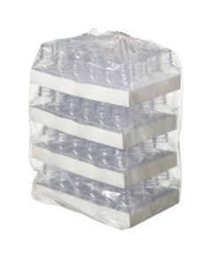 Thermo Scientific 362015-0125 Nalgene Square Polycarbonate Graduated Bottles without Closure: Tray Pack, 125 mL - Clear (Case of 96)