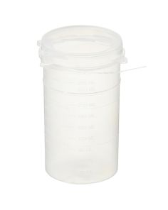 Capitol Vial Flip-Top Polypropylene Containers With Chain Of Custody Seal