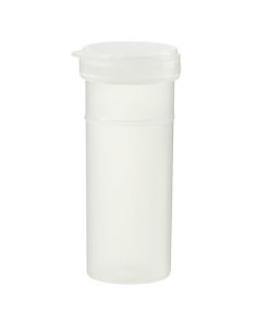 Capitol Vial Flip-Top Polypropylene Containers