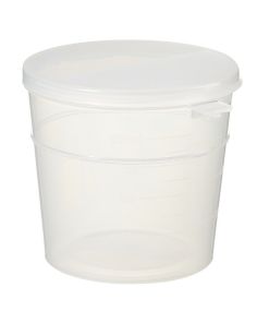 Capitol Vial Flip-Top Polypropylene Containers With Lock Seal