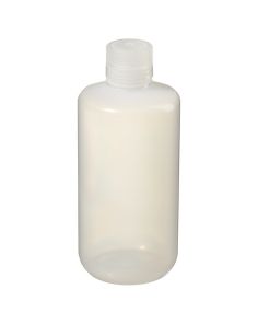 Thermo Scientific 312088-0032 Nalgene Narrow-Mouth LDPE Packaging Bottles with Closure: Bulk Pack, 1000 mL - Translucent (Case of 50)