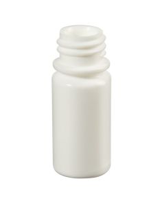Thermo Scientific 362008-9125 Nalgene HDPE Diagnostic Bottles without Closure: Bulk Pack, 4 mL - Opaque White (Case of 2000)