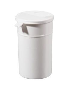 Capitol Vial Flip-Top Polypropylene Containers With Lock Seal