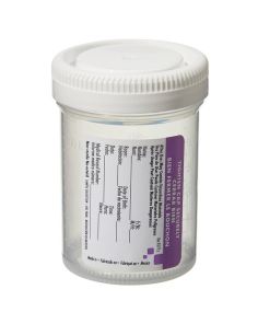 Samco Wide-Mouth Bio-Tite 120mL (4 Oz.) 53mm Specimen Containers