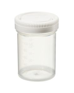 Samco Wide-Mouth Bio-Tite 120mL (4 Oz.) 53mm Specimen Containers