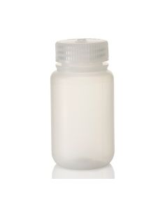 Thermo Scientific 2105-0004 Nalgene Wide-Mouth Lab Quality PPCO Bottles with Closure, 125 mL - Translucent (Case of 72)