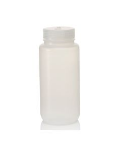Thermo Scientific 2105-0016 Nalgene Wide-Mouth Lab Quality PPCO Bottles with Closure, 500 mL - Translucent (Case of 48)