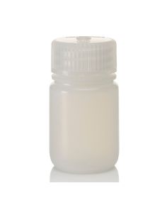 Thermo Scientific 2189-0001 Nalgene Wide-Mouth HDPE Economy Bottles with Closure, 30 mL - Translucent (Case of 72)