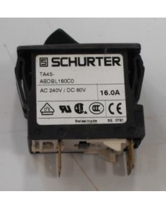 THERMO 230181 16A DPDT CKT BRK/SW,BLK