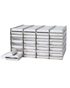 Thermo Scientific RSK13SD4 Shelf Kit for 13cf (240box) upright 4 inner door freers, consists of 4-2 inch box sliding drawer racks and 60 boxes with 100 cell dividers