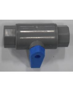 THERMO 249084 1/4 FPT BALL VALVE PVC