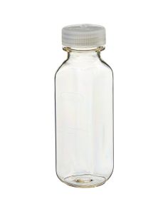Thermo Scientific 2500-0380 Nalgene Polysulfone Dilution Bottles with Closure, 220 mL - Clear (Case of 48)
