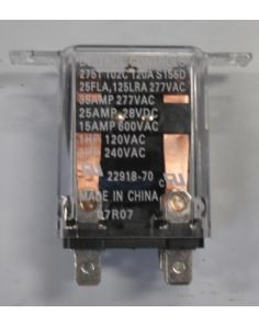 THERMO 300161 25A ENCL.RELAY DPDT 120V