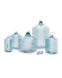 Thermo Scientific 3230-20 Nalgene PETG Biotainer Bottles, 2 L - Clear (Case of 20)