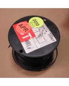 THERMO 307832H01 14 STRANDED THHN WIRE BLACK