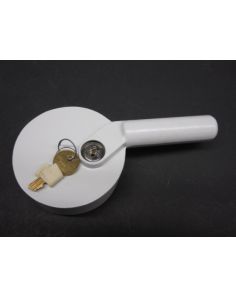 THERMO 34667H58 HANDLE ASY 1/4-20 WHITE