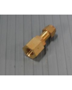 THERMO 356021 1/4CX1/4FPT BRS BKHD CONN
