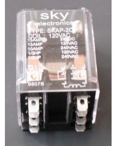 THERMO 400-151-00 RELAY SQR PLG-IN 120VAC2.5VA