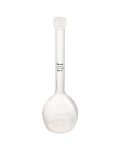 Nalgene Class B Polymethypentene (PMP) Volumetric Flasks with Screw Caps