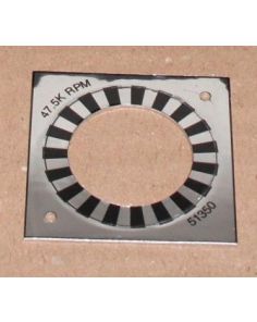 THERMO 51350 Decal Overspeed 47.5K rpm EA