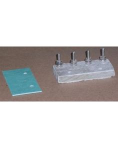 THERMO 7214-2013-00A BLOCK ASY TERM 4-STUD 10-32