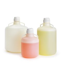 Thermo Scientific CE-N2289-0075 Nalgene HDPE Platinum Certified Clean Bottles and Carboys, 33 L - Colorless (Case of 1)