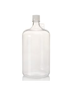 Thermo Scientific DS2205-0010 Nalgene Narrow-Mouth Polycarbonate Bottles with Closure, 4 L - Clear (Each)