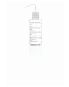 Thermo Scientific 2429-0502 Nalgene Right-to-Understand FEP Safety Wash Bottles with Globally Harmonized System (GHS) Labeling for Harsh Chemicals, 500 mL - Natural (Case of 4)