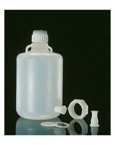Thermo Scientific 2640-0050 Nalgene Polypropylene, Carboy with Sanitary Flange - 5.3 gal. / 20 L